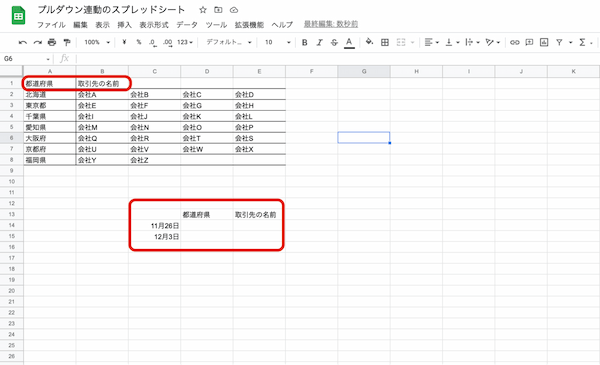 Googleスプレッドシートでプルダウンリスト（ドロップダウンリスト）を作る方法｜複数選択や空白、色の変更などを紹介