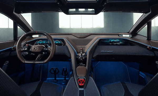 ランボルギーニの電動GTカーのコンセプトモデル「ランザドール」が初公開