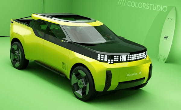 次期型フィアット・パンダの方向性を示すコンセプトモデルが発表