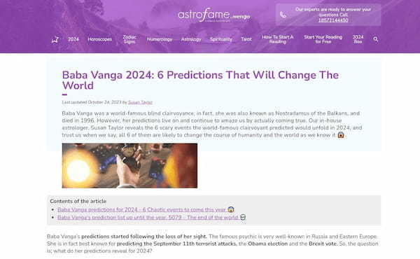 ババ・ヴァンガによる2024年の予言が恐ろしすぎる…「テロ攻撃の増加」による「プーチン大統領の暗殺」