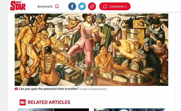 370年前の絵に「ナイキのシューズ」が描かれていた!? タイムトべルの証拠か