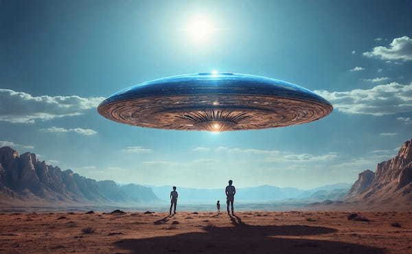 中に入ると巨大化するUFO、元米空軍将校がマンハッタンで激白