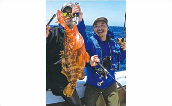 御前崎沖のスーパーライトジギングで高級魚続々　多彩なお土産が期待大