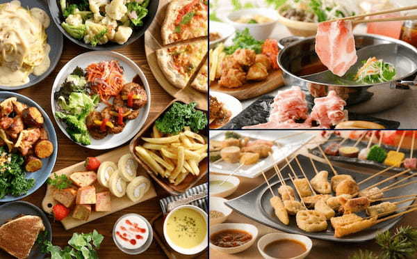 【最大で2名様分が“無料”になるお食事券が当たる!】バラエティー豊かな食べ放題の“ニラックスブッフェ”47店舗にて『春のスクラッチキャンペーン』を開催いたします!