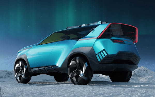 日産がジャパンモビリティショー2023に出展するEVコンセプトカーの第2弾「ハイパーアドベンチャー」をデジタルモデルで先行公開