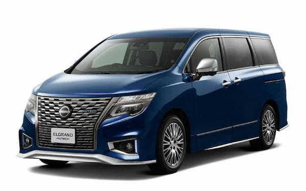 日産エルグランドが一部仕様変更で先進安全装備の拡充を敢行