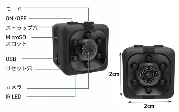 一辺わず
か2cmの超小型カメラ「GeeCube X1」に新色レインボーが登場