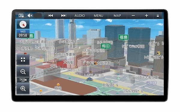 パナソニック・ストラーダが「つながる機能」を強化。車内のエンタメ満足度が大幅アップ。地図データはワンタッチ更新に対応
