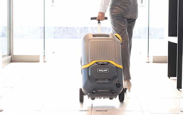 クルマ用品のBELLOFが水道・コンセント不要な「キャリー型ポータブル高圧洗浄機」をクラファンで先行販売スタート