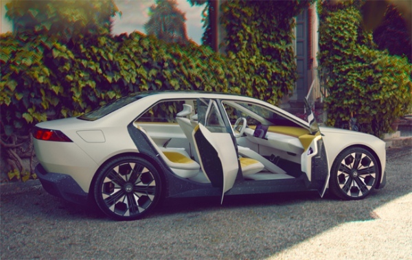 BMWが最新のデザインコンセプトモデル「Vision Neue Klasse（ビジョン・ノイエ・クラッセ）」を初公開