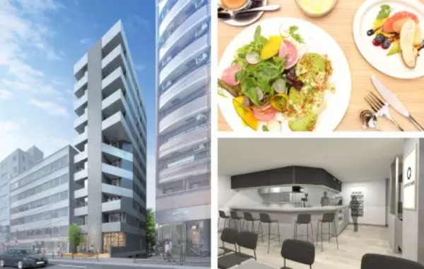 毎朝無料で朝食が楽しめる日本初のマンション、「LUMIEC MEGURO」2023年3月オープン