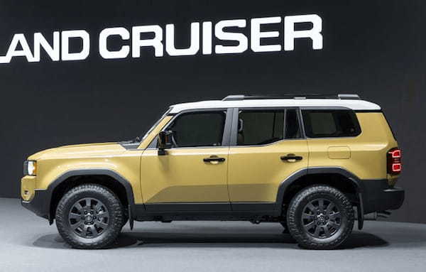トヨタがランドクルーザーの中核モデル「250」シリーズを初公開。日本では2024年前半の発売を予定