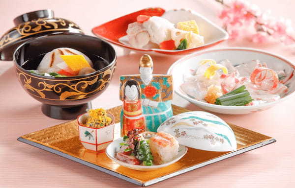 シェラトン都ホテル大阪、「ひなまつりケーキ＆桃の節句プラン」販売　2月4日よりケーキの予約を開始