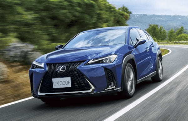 レクサスUXがマイナーチェンジ。UX300hの新設定や走り味の深化、Lexus Safety System＋の機能拡充、コクピット空間の進化などを実施
