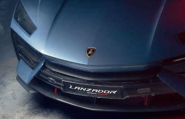 ランボルギーニの電動GTカーのコンセプトモデル「ランザドール」が初公開