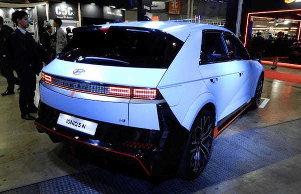 ヒョンデIONIQ 5の高性能バージョン“N”モデルが日本初公開
