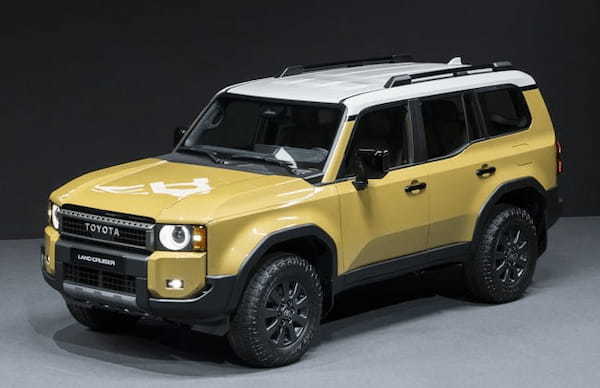 トヨタがランドクルーザーの中核モデル「250」シリーズを初公開。日本では2024年前半の発売を予定