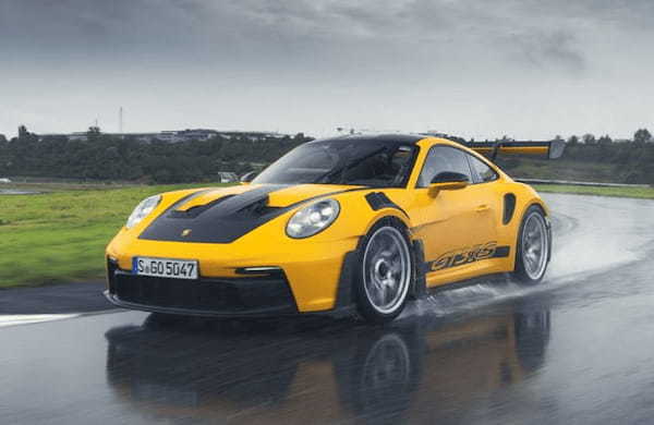 ポルシェとミシュランが911 GT3 RS(992)用の新ウェットタイヤを共同開発