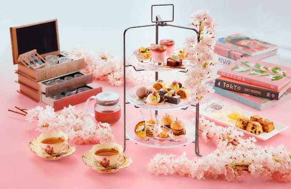 芝パークホテル、館内展示会「職人ものがたり展vol.6 芽」とコラボした「至福のアフタヌーンティー」を販売