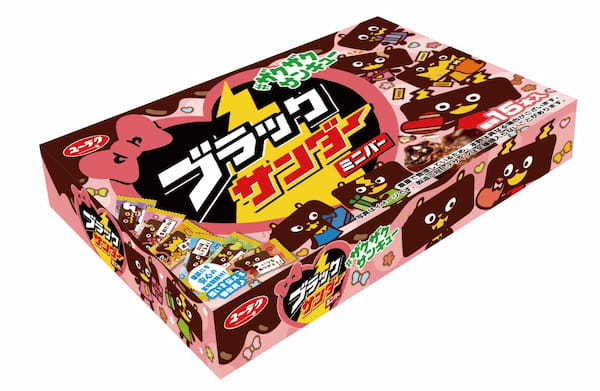 バレンタイン限定パッケージ！想いを伝えるメッセージ付きでプレゼントにピッタリ『ブラックサンダーミニバー バレンタインBOX』発売