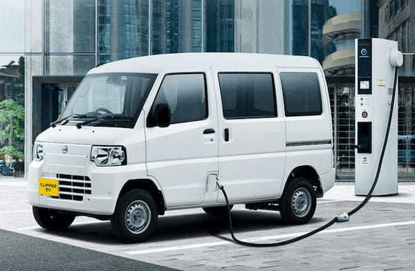 軽商用バンの日産クリッパーに電気自動車の「クリッパーEV」を設定