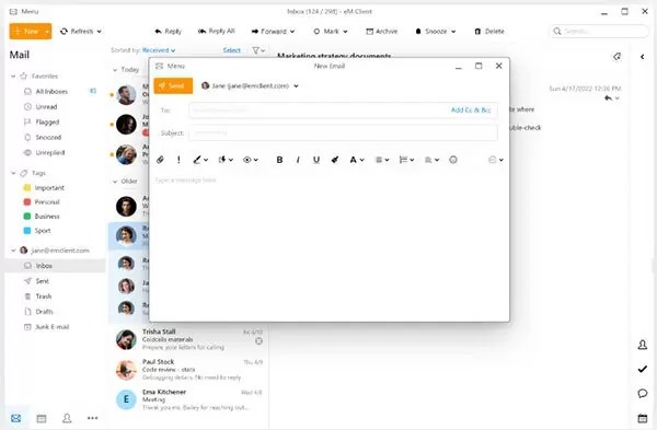 高機能メールソフト「eM Client」でチームのビジネスも効率化!料金プランや使い方の詳細