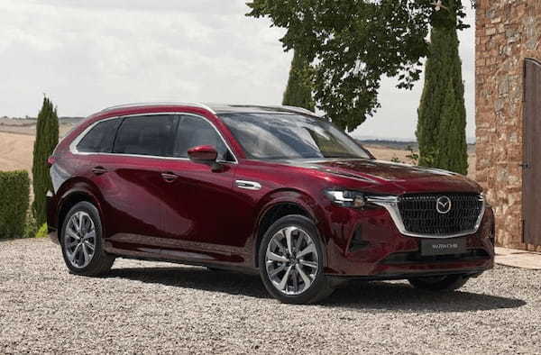 マツダがラージ商品群第4弾となる新型3列シートSUVの「CX-80」を欧州で初公開