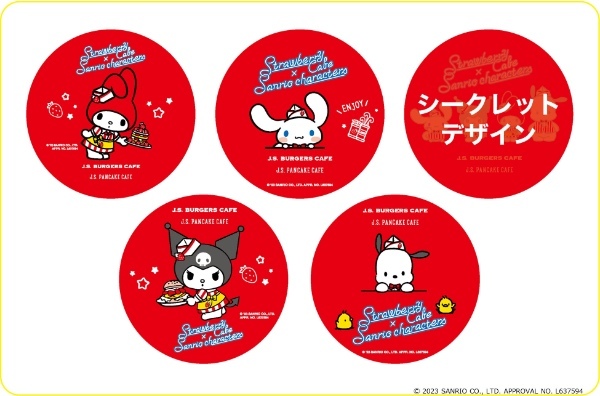 サンリオキャラクターズとのコラボレーション!JOURNAL STANDARDが提案する3つのフードブランドが、アメリカンダイナー風ストロベリーカフェを期間限定OPEN