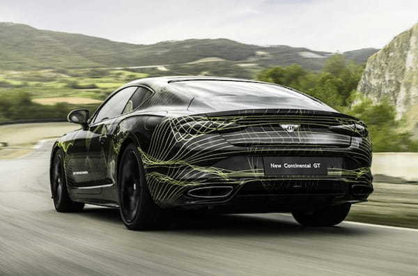 ハイブリッドモデルに進化した新型ベントレー・コンチネンタルGTが本年6月にワールドプレミア