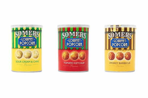 イギリス発　ついつい手が止まらない！？ “グルメポップコーン”が3月7日(火)発売！