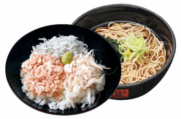 【箱根そば・春季限定おすすめメニュー】「桜海老のミニかき揚げ天とドデカ肉団子天そば」他、全3種類を2月22日(水)発売!