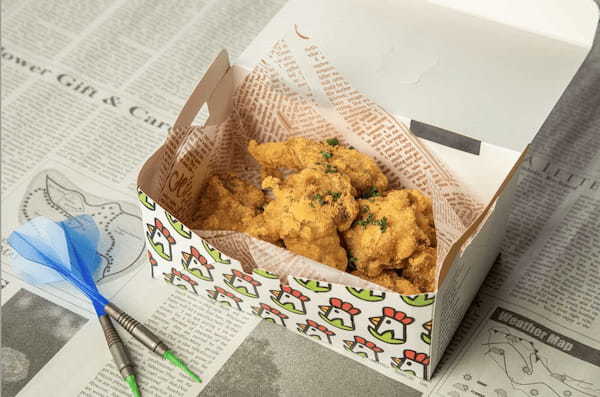 【期間限定コラボ】韓国チキンブランド『CRISPY CHICKEN nʼ TOMATO』とBAGUSのコラボ商品“ダーツめし”登場！3/20（月）から22店舗で提供