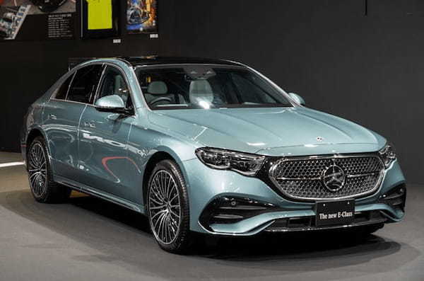 第6世代の新型メルセデス・ベンツEクラスが日本デビュー。パワートレインにISGおよびプラグインハイブリッドを搭載して全モデル電動化