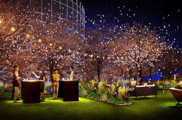 ザ・リッツ・カールトン東京のメニューと楽しむ期間限定屋外ラウンジ「THE SINGLETON BLOSSOM LOUNGE」