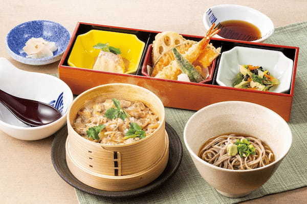【新夢庵ランチ誕生】“選択肢は40通り”自分好みにカスタマイズ！“春メニューも開始”季節野菜を味わう、サクっと天ぷらを御膳やお蕎麦で！