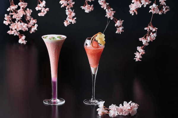 ホテル インターコンチネンタル 東京ベイ、ハドソンラウンジで桜のカクテルを販売