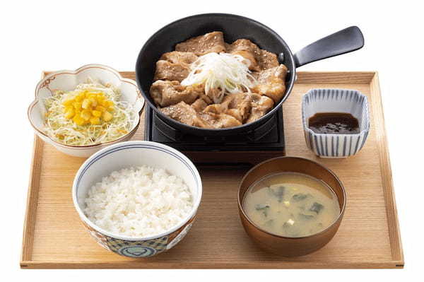 五感と食欲を刺激する新商品『鉄板牛カルビ定食』『鉄板牛焼肉定食』を3月1日より吉野家全国店舗で販売開始