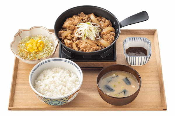 五感と食欲を刺激する新商品『鉄板牛カルビ定食』『鉄板牛焼肉定食』を3月1日より吉野家全国店舗で販売開始
