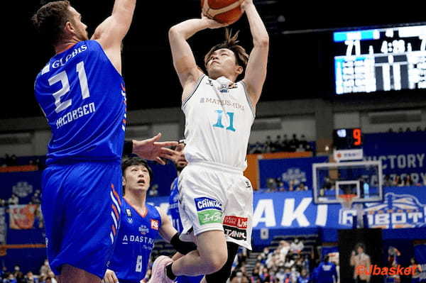 【Bリーグ】京都が強さをしっかり見せ ユトフが3P4本でチームを牽引して茨城を振り切り勝利