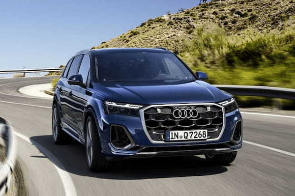 アウディのフルサイズSUVのQ7シリーズが再度の商品改良を実施