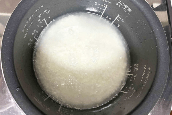 炊飯・炭酸水・ごはん