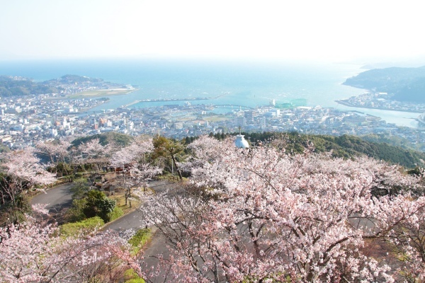 【天草市】桜だけじゃない絶景スポット！十万山公園