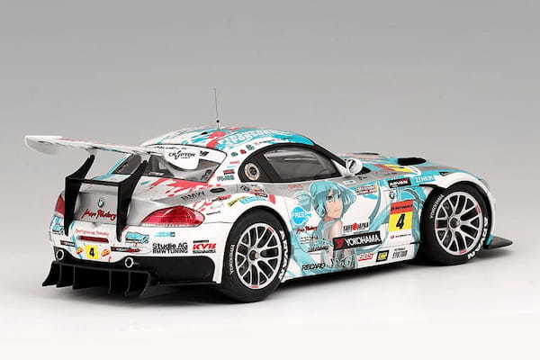 【魅惑のモデルカーの世界】アートギャラリー「BMW・Z4（初音ミク／GOODSMILE RACING）」