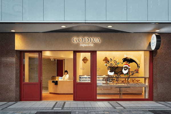 ゴディパン初の季節限定商品「GODIVA Bakery ゴディパン 本店」クリスマスメニュー発売！オリジナルバッグ付き「クリスマストートセット」も