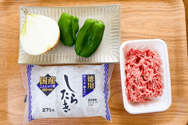 しらたきの生姜焼き