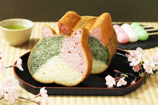 【春限定のねこねこ3商品が登場】「ねこねこ食パン 練乳いちご」「ねこねこ食パン 三色ねこねこ」「にゃんチー ロイヤルミルクティー」3月1日より期間限定新発売
