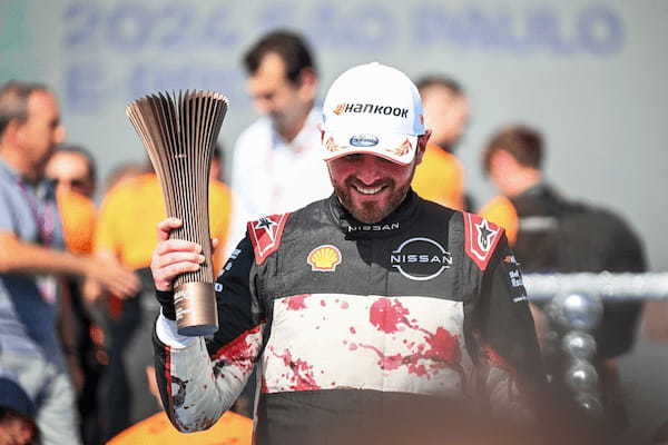 ABB FIA フォーミュラEシーズン10 第4戦 ブラジル サウンパウロ ニッサンPTの1位バード、3位ローランドが獲得