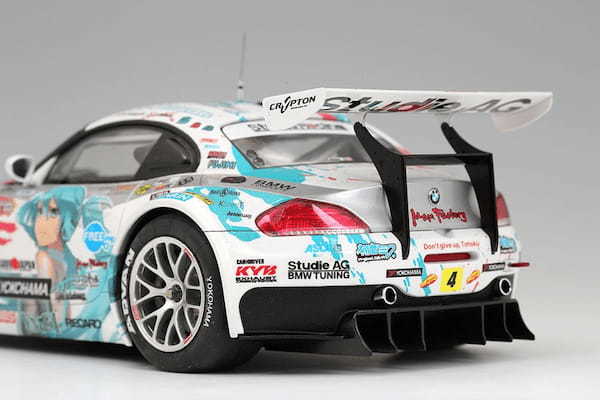 【魅惑のモデルカーの世界】アートギャラリー「BMW・Z4（初音ミク／GOODSMILE RACING）」