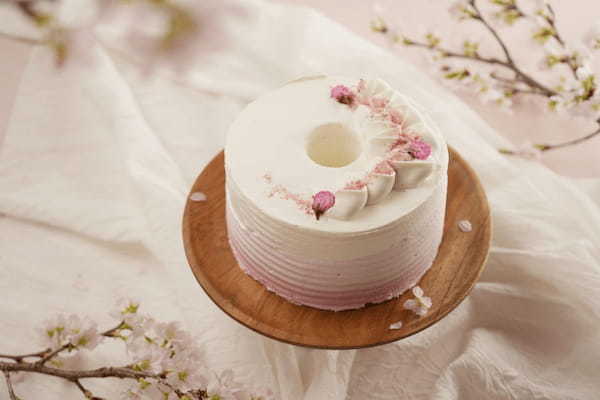 【新発売】シフォンケーキ専門店 This is CHIFFON CAKE. が春限定の桜のシフォンケーキ「SAKURA」を発売!