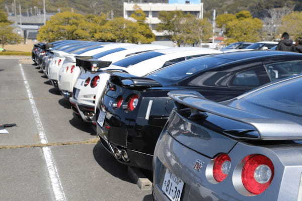 「GT-R」が230台も集結! R35オーナーのための交流イベント「R35 GT-R祭 2024」に潜入!